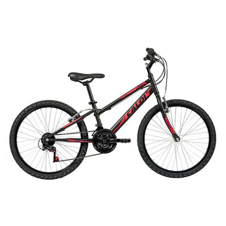 Bicicleta Infanto Juvenil Caloi Max Aro 24 - 21 Velocidades - Preto Menor preço em Bicicleta Infanto Juvenil Caloi Max Aro 24 - 21 Velocidades - Preto