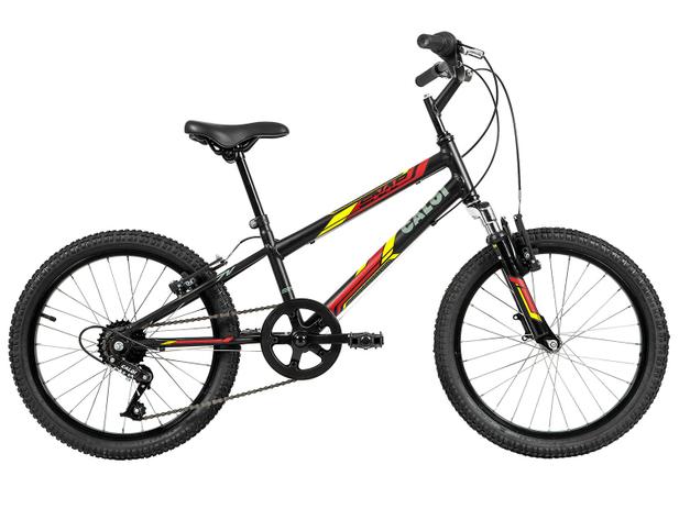 Bicicleta Infanto Juvenil Caloi Snap Aro 20 - Suspensão dianteira 7 Velocidades - Preto é boa?