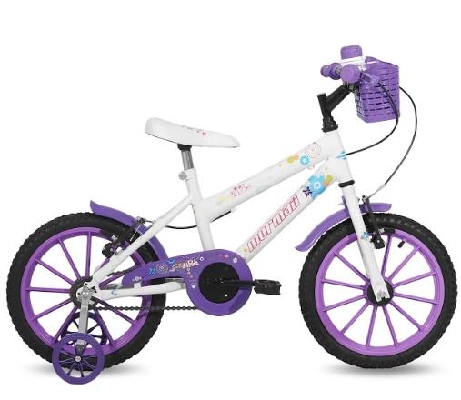 Bicicleta Mormaii Aro 16 Sweet Girl C18 - Aro PP - 2012025 Menor preço em Bicicleta Mormaii Aro 16 Sweet Girl C18 - Aro PP - 2012025