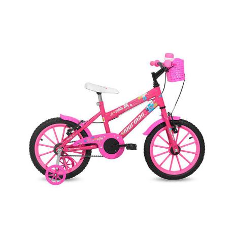 Bicicleta Mormaii Aro 16 Sweet Girl C18 Aro PP Menor preço em Bicicleta Mormaii Aro 16 Sweet Girl C18 Aro PP