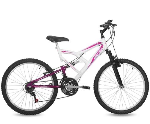 Bicicleta Mormaii Aro 24 Full Big Rider 21V C18 2012047 Menor preço em Bicicleta Mormaii Aro 24 Full Big Rider 21V C18 2012047