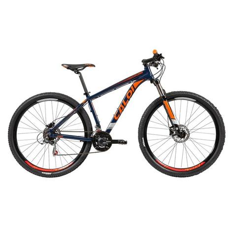 Bicicleta mtb caloi explorer sport 2019 - azul e laranja Menor preço em Bicicleta mtb caloi explorer sport 2019 - azul e laranja
