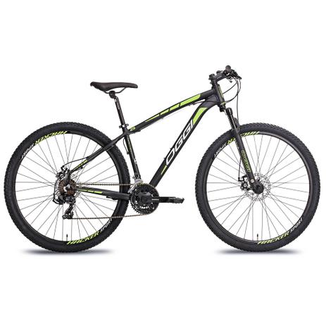 Bicicleta MTB Oggi 29 Hacker Sport Preto/ Verde é boa?