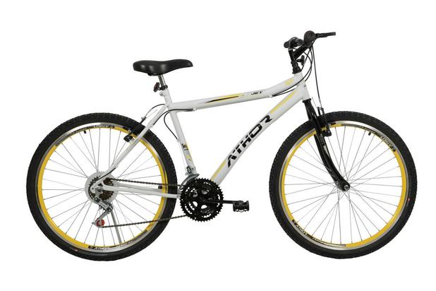 Bicicleta Passeio Athor Aro 26 Jet 18V Masculino - Athor Bikes Menor preço em Bicicleta Passeio Athor Aro 26 Jet 18V Masculino - Athor Bikes