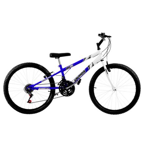 Bicicleta Rebaixada Aro 26 Bicolor Azul E Branca Pro Tork Ultra - Ultra bikes Menor preço em Bicicleta Rebaixada Aro 26 Bicolor Azul E Branca Pro Tork Ultra - Ultra bikes