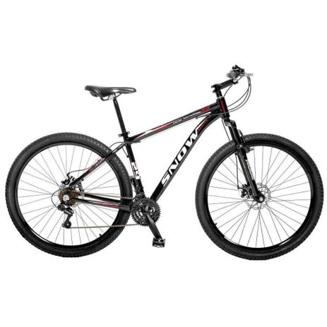 Bicicleta Snow MTB Alumínio Aro 29 Kit Shimano 21 Marchas Freios a Disco - 429.11D Menor preço em Bicicleta Snow MTB Alumínio Aro 29 Kit Shimano 21 Marchas Freios a Disco - 429.11D