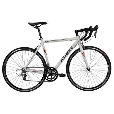 Bicicleta speed aro 700 aluminio branca athor - cd Menor preço em Bicicleta speed aro 700 aluminio branca athor - cd