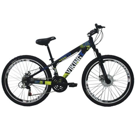 Bicicleta TUFF25 Freeride Aro 26 Preto/Amarelo VikingX é boa?