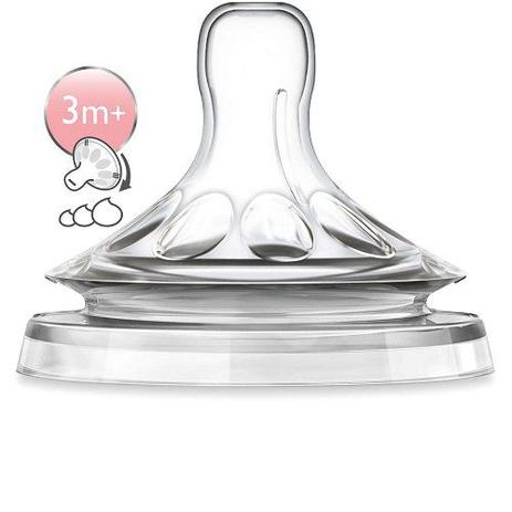 Bico de Mamadeira Petala (3M+) Fluxo Variavel Philips AVENT SCF655/27 - 2 Unidades Menor preço em Bico de Mamadeira Petala (3M+) Fluxo Variavel Philips AVENT SCF655/27 - 2 Unidades