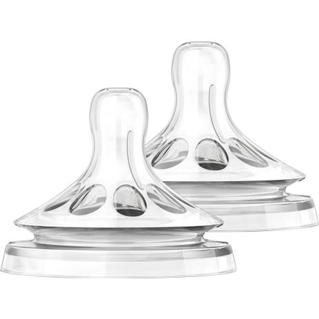 Bico de Mamadeira Philips Avent Pétala nº4 Silicone com Fluxo Rápido - 2 unidades Menor preço em Bico de Mamadeira Philips Avent Pétala nº4 Silicone com Fluxo Rápido - 2 unidades