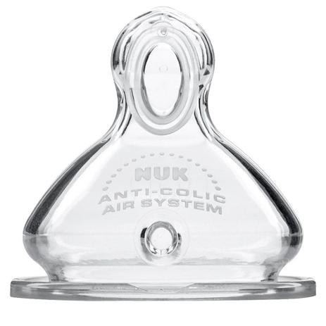 Bico de Silicone First Choice Advanced - Médio - Fase 2 - Nuk Menor preço em Bico de Silicone First Choice Advanced - Médio - Fase 2 - Nuk