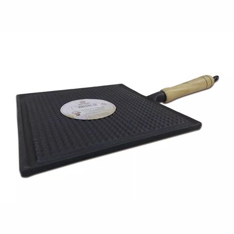 Bifeteira Estriada Ferro Fundido 24cm FS61.1 - Santana Menor preço em Bifeteira Estriada Ferro Fundido 24cm FS61.1 - Santana