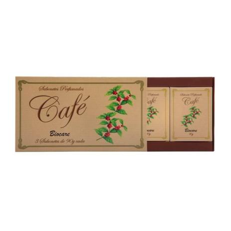 Bio Care Café Estojo De Sabonetes 3x90g - Bì-o Menor preço em Bio Care Café Estojo De Sabonetes 3x90g - Bì-o