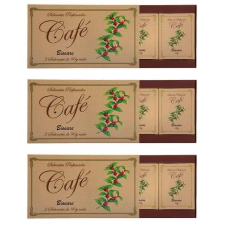 Bio Care Café Estojo De Sabonetes 3x90g (Kit C/03) - Bì-o Menor preço em Bio Care Café Estojo De Sabonetes 3x90g (Kit C/03) - Bì-o