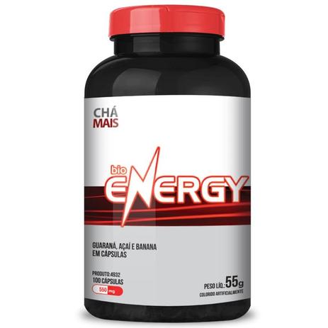 Bio Energy Guaraná 500mg Chá Mais 100 cápsulas Menor preço em Bio Energy Guaraná 500mg Chá Mais 100 cápsulas