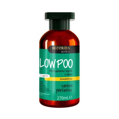 Bio extratus botica cachos perfeitos shampoo low poo 270ml Menor preço em Bio extratus botica cachos perfeitos shampoo low poo 270ml
