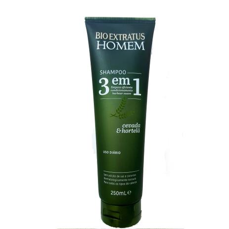 Bio extratus homem shampoo 3 em 1 250ml Menor preço em Bio extratus homem shampoo 3 em 1 250ml