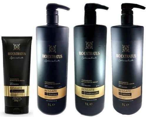 Bio Extratus Specialiste Resgate Shampoo + Condicionador + Máscara 1 L +final Menor preço em Bio Extratus Specialiste Resgate Shampoo + Condicionador + Máscara 1 L +final