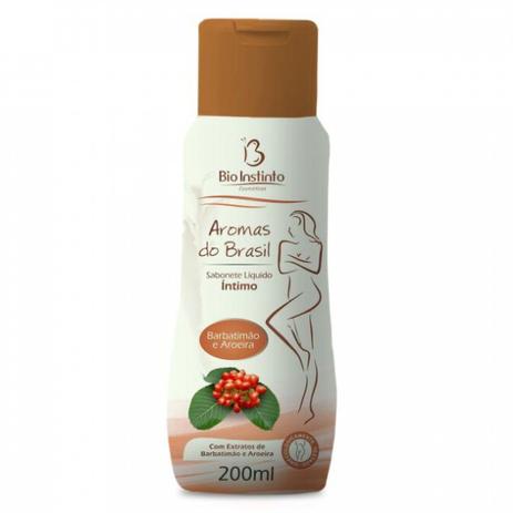 Bio Instinto Sabonete Íntimo Barbatimão e Aroeira 200ml Menor preço em Bio Instinto Sabonete Íntimo Barbatimão e Aroeira 200ml