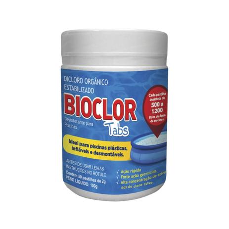 Bioclor Pastilhas Desinfetantes para Piscinas 50 Unidades - Nautika 106450 Menor preço em Bioclor Pastilhas Desinfetantes para Piscinas 50 Unidades - Nautika 106450