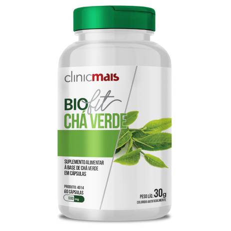 Biofit Chá Verde 60 cápsulas de 500mg - Chá mais Menor preço em Biofit Chá Verde 60 cápsulas de 500mg - Chá mais