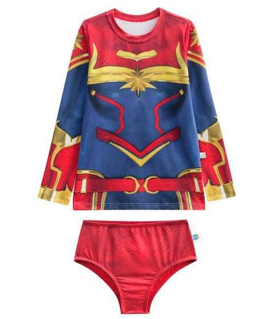 blusa capita marvel