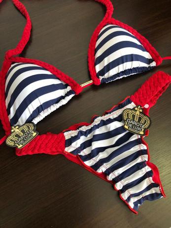 Biquíni de marinheiro Clearance