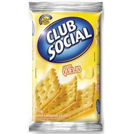 Biscoito Club Social Queijo 23,5g c/6 - Nabisco Menor preço em Biscoito Club Social Queijo 23,5g c/6 - Nabisco