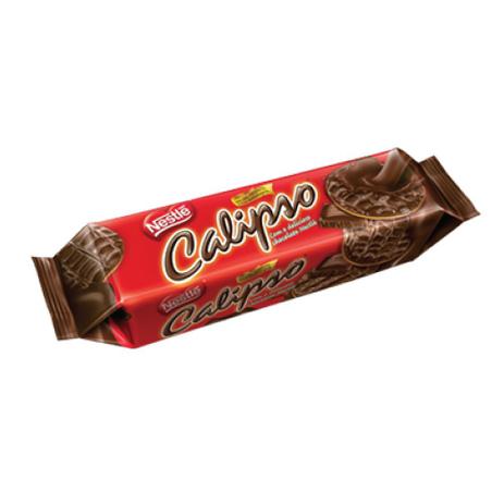 Biscoito Coberto Chocolate Calipso 130g - Nestlé Menor preço em Biscoito Coberto Chocolate Calipso 130g - Nestlé