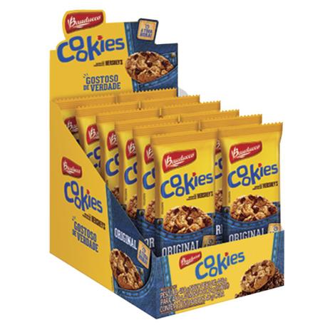 Biscoito Cookies Original 12X40g - Bauducco Menor preço em Biscoito Cookies Original 12X40g - Bauducco