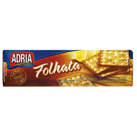 Biscoito Cream Cracker Folhata 200g - Adria é ruim? Biscoito Cream Cracker Folhata 200g - Adria é boa?