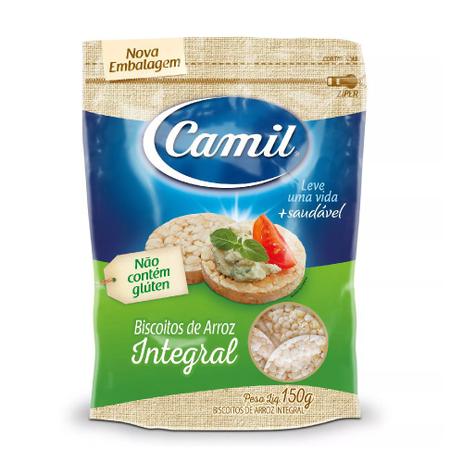 Biscoito de Arroz Sem Glúten Integral Camil 150g é boa?