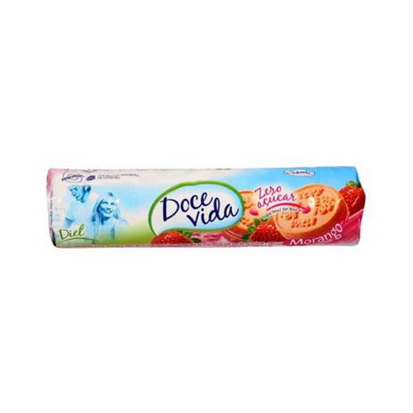 Biscoito Diet Recheio de Morango 120g - Doce Vida Menor preço em Biscoito Diet Recheio de Morango 120g - Doce Vida