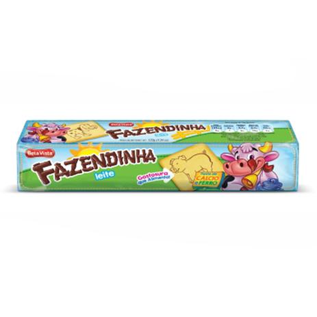 Biscoito Fazendinha Leite 123g - Bela Vista Menor preço em Biscoito Fazendinha Leite 123g - Bela Vista