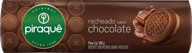 Biscoito Piraquê Recheado Chocolate 160g é boa?