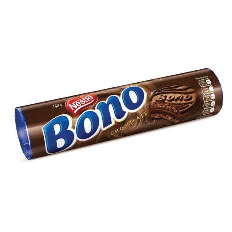 Biscoito Recheado Bono Chocolate 140g - Nestlé Menor preço em Biscoito Recheado Bono Chocolate 140g - Nestlé