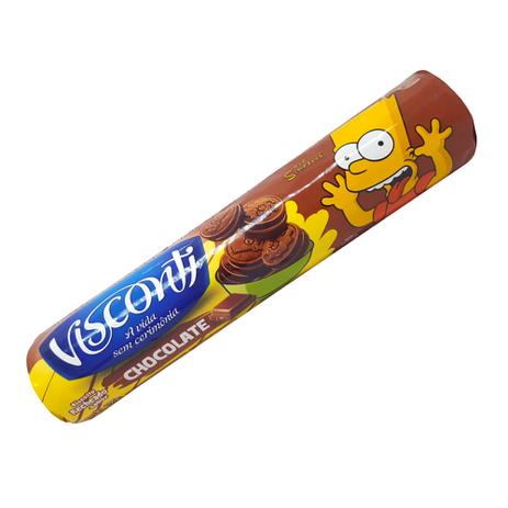 Biscoito Recheado Chocolate 125g - Visconti Menor preço em Biscoito Recheado Chocolate 125g - Visconti