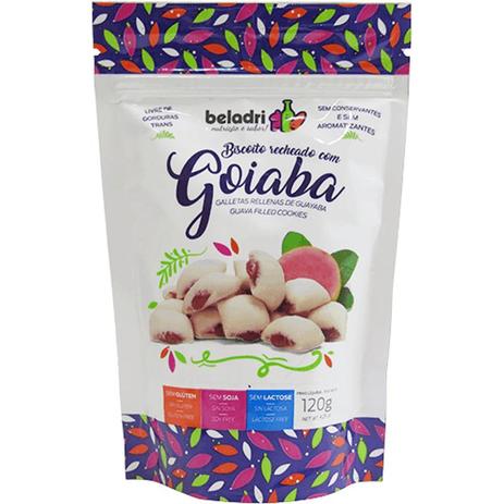 Biscoito Recheado Goiaba 80g - Beladri Menor preço em Biscoito Recheado Goiaba 80g - Beladri