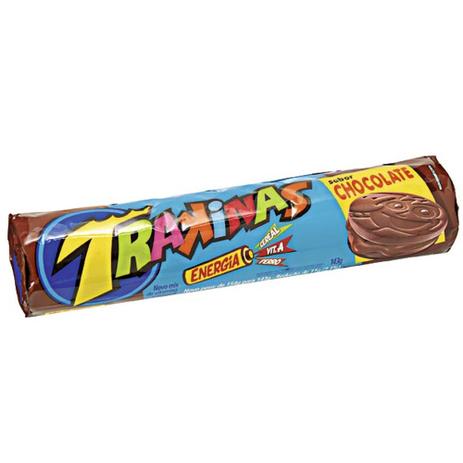 Biscoito Recheado Trakinas Chocolate 136g - Nabisco Menor preço em Biscoito Recheado Trakinas Chocolate 136g - Nabisco