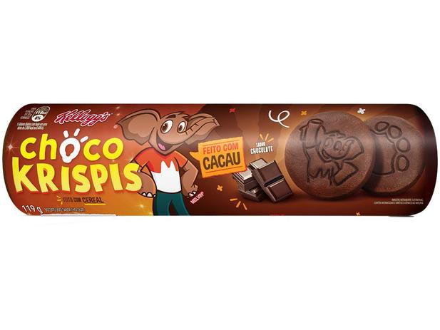 Biscoito Seco Chocolate Choco Krispis Kelloggs - 119g Menor preço em Biscoito Seco Chocolate Choco Krispis Kelloggs - 119g