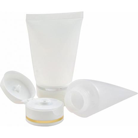 Bisnaga para Hidratante de 60 ml Flip Top Luxo kit com 10 unid - Rn embalagens é boa?