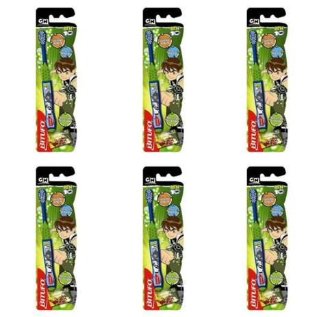 Bitufo Ben 10 Escova Dental Extra Macia + Protetor (Kit C/06) é boa?