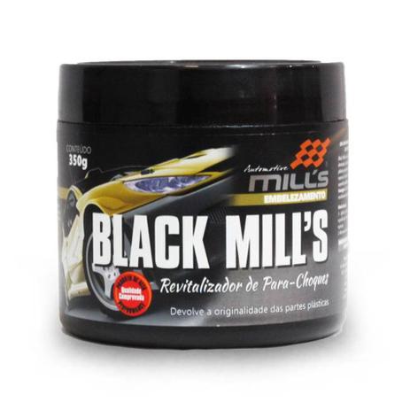 Black Mills Revitalizador de Parachoques 350g Mills Menor preço em Black Mills Revitalizador de Parachoques 350g Mills
