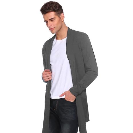 jaqueta cardigan masculino