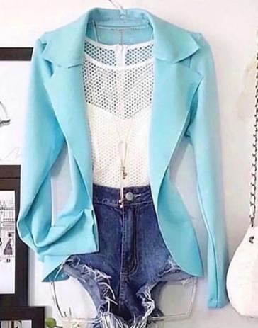 Blazer Feminino Max Acinturado Sobretudo Longo Neoprene Luxo - Prestige Moda é ruim? Blazer Feminino Max Acinturado Sobretudo Longo Neoprene Luxo - Prestige Moda é boa?