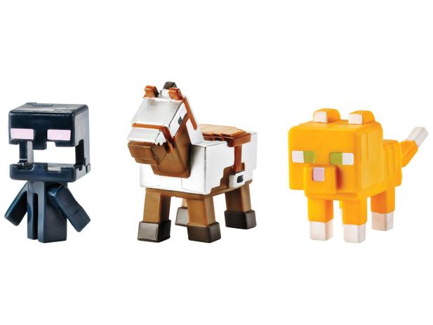 Bloco de Montar Pack 3 Figuras Minecraft - Mattel Menor preço em Bloco de Montar Pack 3 Figuras Minecraft - Mattel