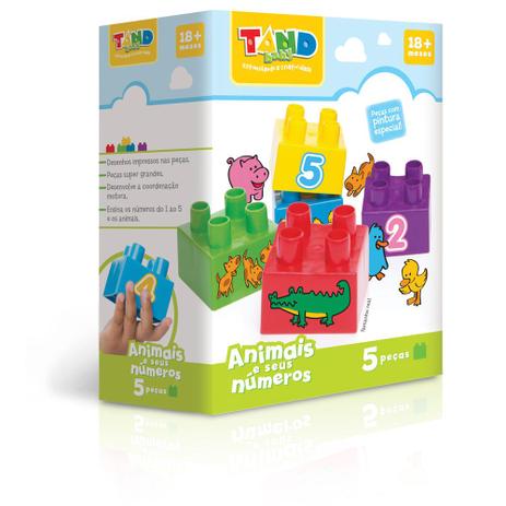 Bloco de Montar - Tand Baby - 5 peças - Animais e seus Números - Toyster é ruim? Bloco de Montar - Tand Baby - 5 peças - Animais e seus Números - Toyster é boa?