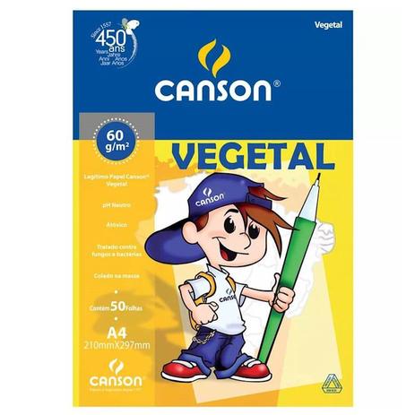Bloco De Papel Papel Escolar Vegetal 50 Folhas Canson A4 Menor preço em Bloco De Papel Papel Escolar Vegetal 50 Folhas Canson A4