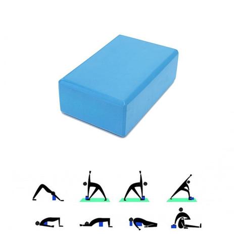 Bloco Pilates Yoga Eva Fitness Impermeável Exercicio Ginastica Azul - Ab midia Menor preço em Bloco Pilates Yoga Eva Fitness Impermeável Exercicio Ginastica Azul - Ab midia