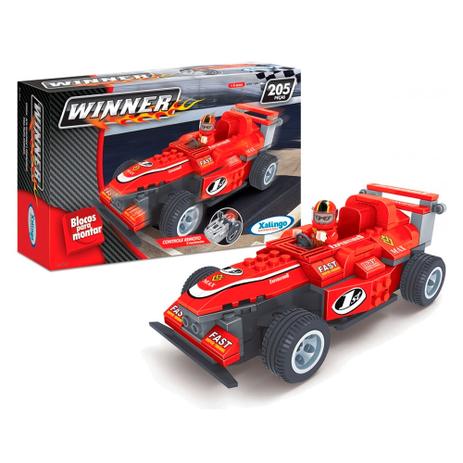 Blocos de Encaixe Winner Com Controle 0667.6 - Xalingo Menor preço em Blocos de Encaixe Winner Com Controle 0667.6 - Xalingo